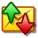 toolbar - mail send receive